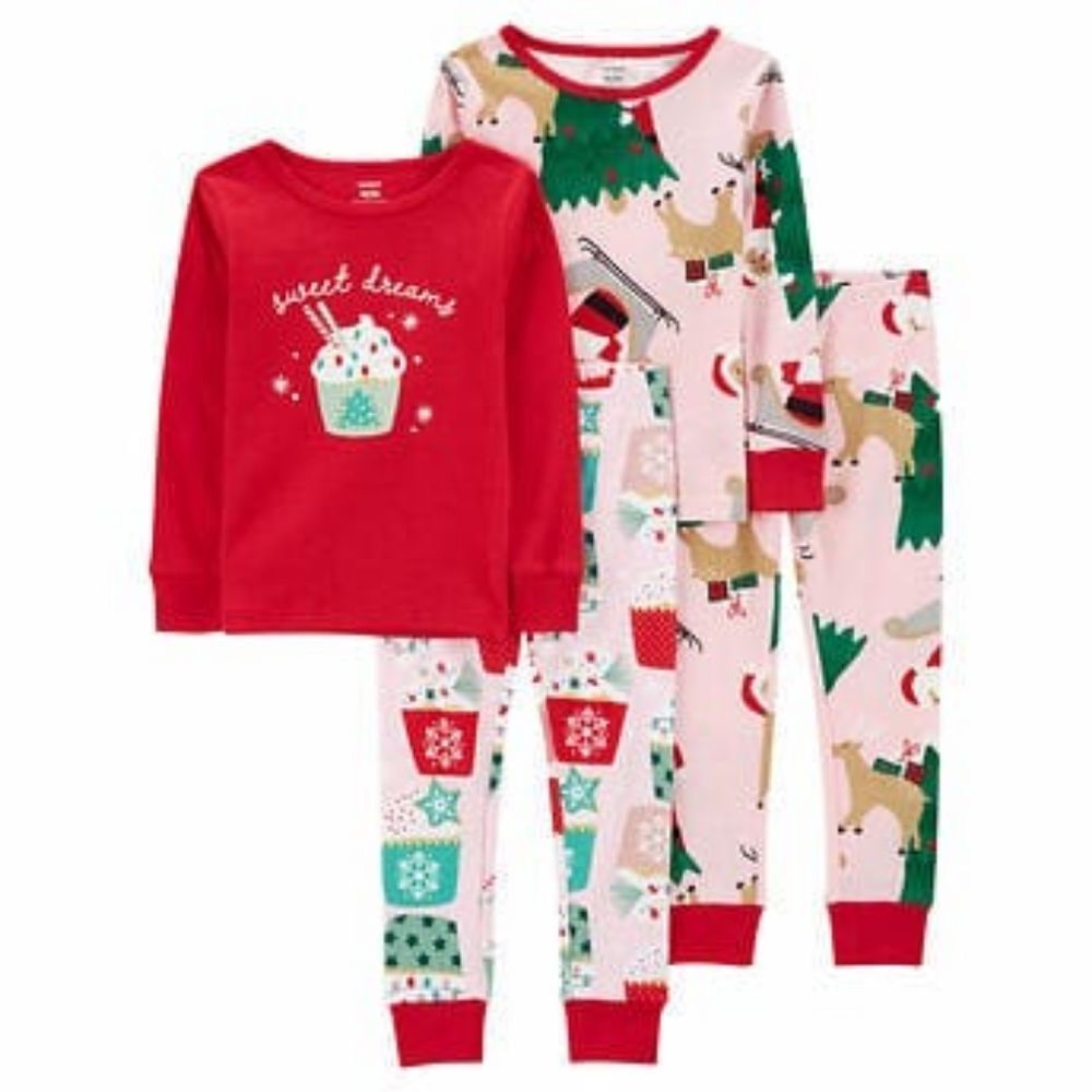 Carter's Kids' 4-piece Pajama Set